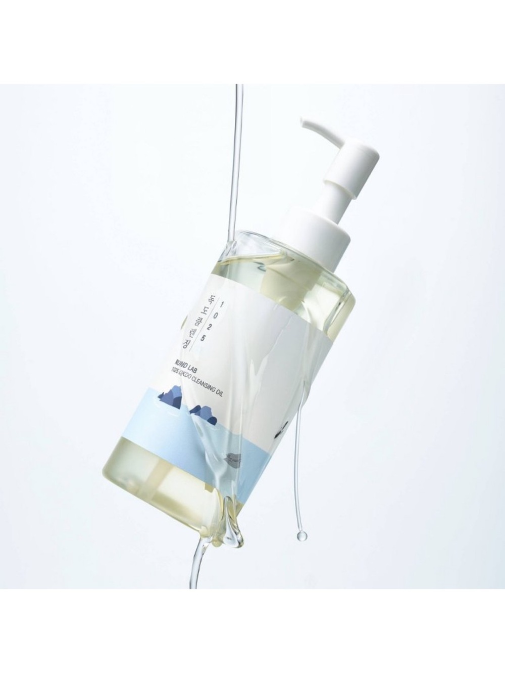 Round Lab 1025 Dokdo Cleansing Oil Korean Skincare for Deep Pore Cleansing